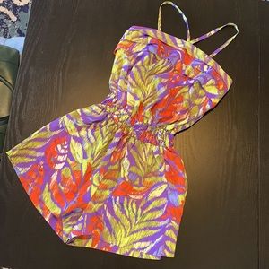Allen B. Halter-Top romper, women’s size XS